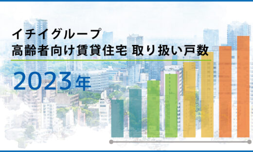 2023年高齢者向け賃貸住宅取り扱い戸数